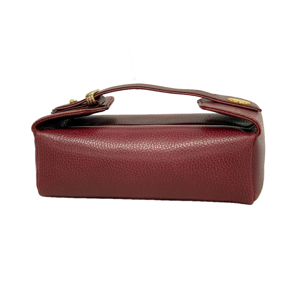 Cartier Trinity Leather Vanity Bag, Bordeaux Gold, Women's, P3558811